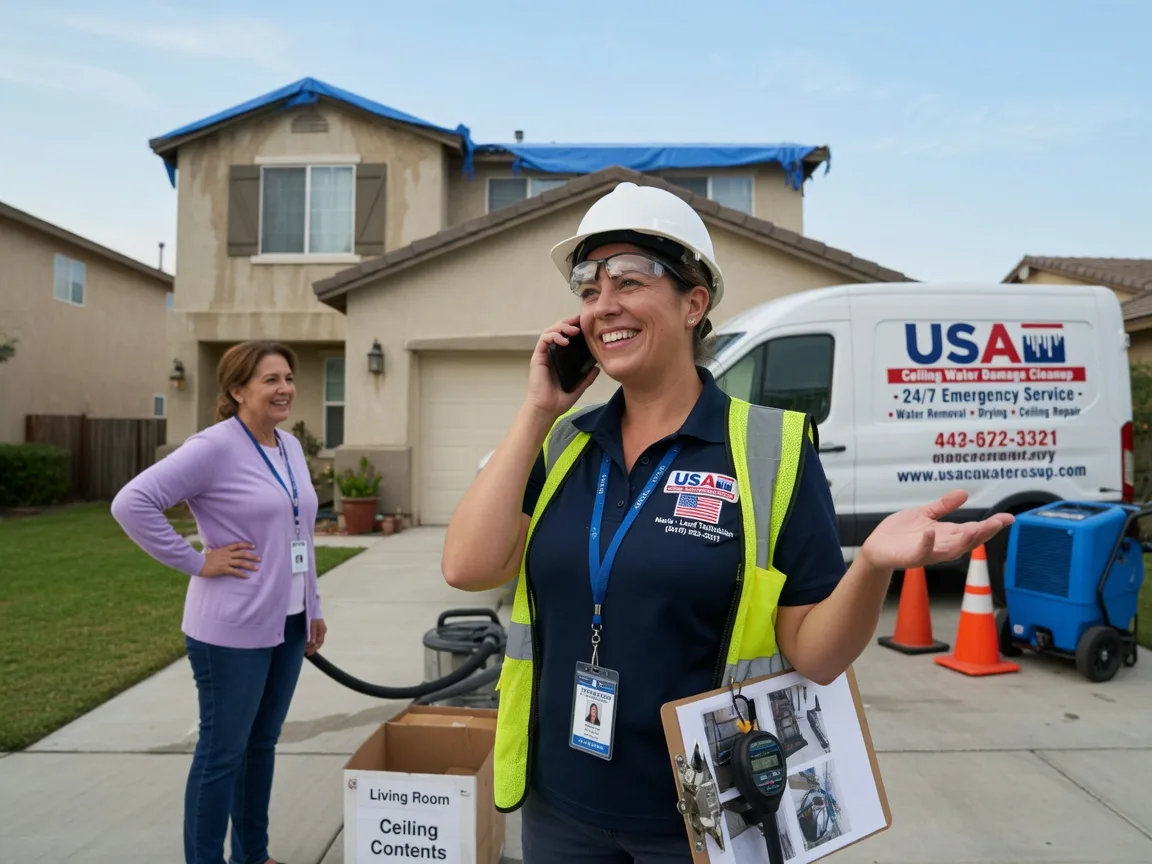 Ceiling Water Damage Restoration Leedey, OK FAQs